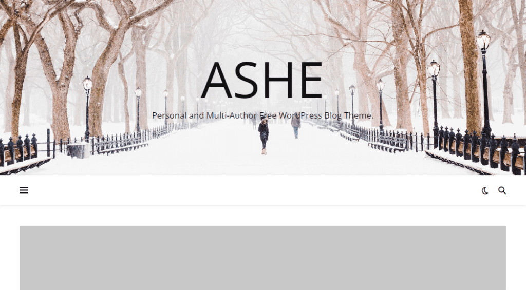 Ashe theme